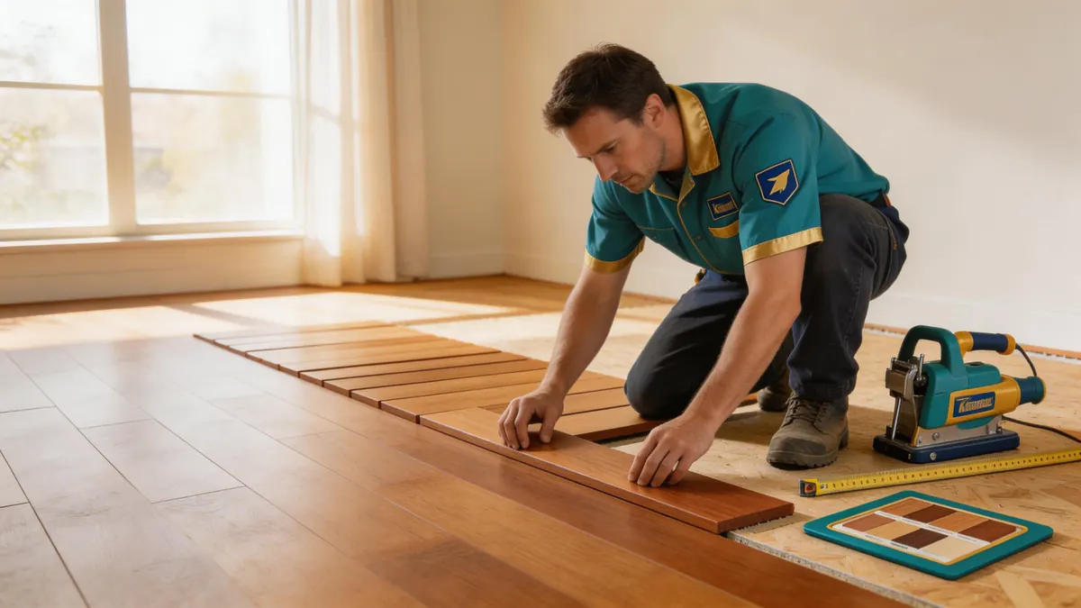 Professional Hardwood Flooring Installation