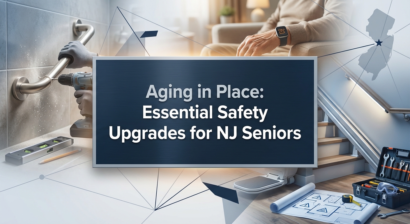 Aging in Place: Essential Safety Upgrades for NJ Seniors Professional Photography - Handyman in Action