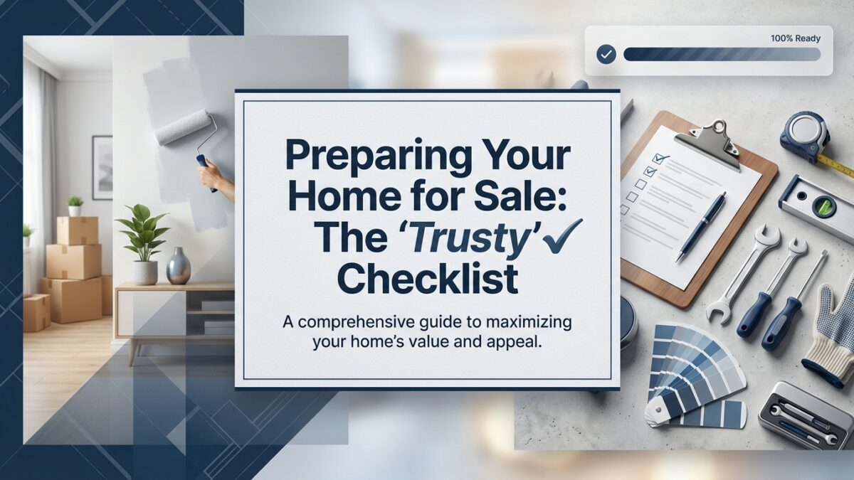 preparing your home for sale the trusty checklist featured title