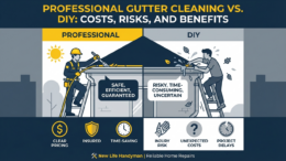 Professional Gutter Cleaning vs. DIY: Costs, Risks, and Benefits
