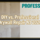 diy drywall repair vs professional nj 2026 feature